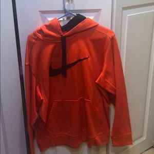 Orange Nike Hoodie